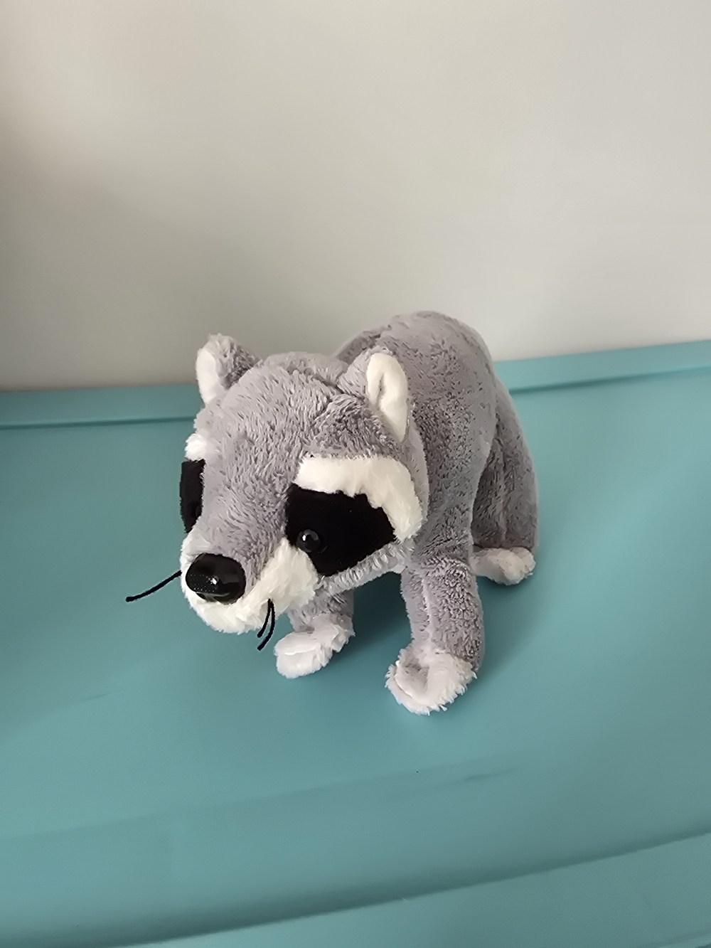 Gray Raccoon Plush Stuffed Animal - Soft Kids Toy